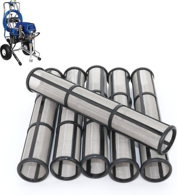 6Pieces 244067 Manifold Filter, 60 Mesh Compatible with Graco Airless Paint Spra