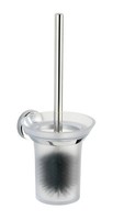 Wenko Power-Loc WC Garnitur Arcole Edelstahl SilikonbüRste Ohne Bohren - Neu