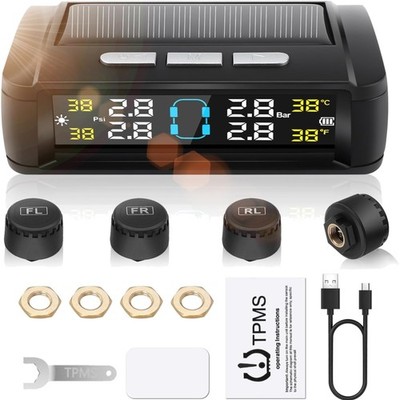 TPMS Reifendruckkontrollsystem 4  Sensoren Reifen Alarm