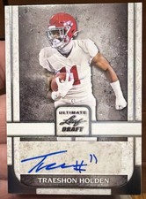2022 Leaf Ultimate Draft - Traeshon Holden #BA-TH1 (AU, RC)