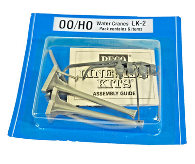 Peco LK-2 Spur Oo/Ho Eisenbahn Modellbausatz Wasserkräne 6 Artikel verpackt versiegelt eingetütet.
