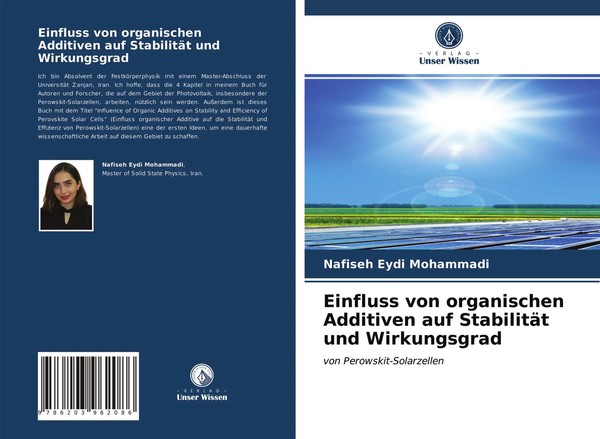 Nafiseh Eydi Mohammadi | Einfluss Von Organischen Additiven Auf StabilitäT...-image