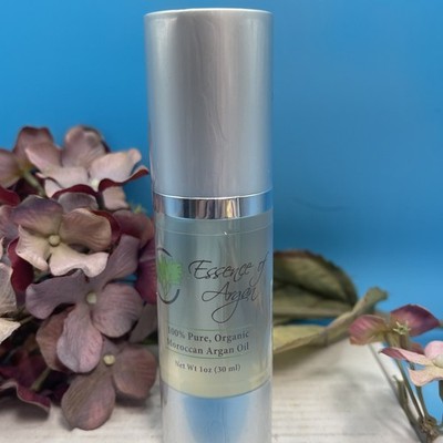 Essence of Argan 100% Pure Moroccan Organic Argan Oil Skin Hair 1 Oz Sealed L-3