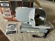   Weston 9 Serrated Meat Slicer 61-0901-W *MI...