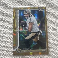 2025 Topps Chrome Taysom Hill  #222 Gold Refractor /50