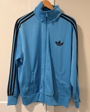 Adidas Originals Firebird Track Top Jacket Loose Fit Women's L KU8123 Blue NWT