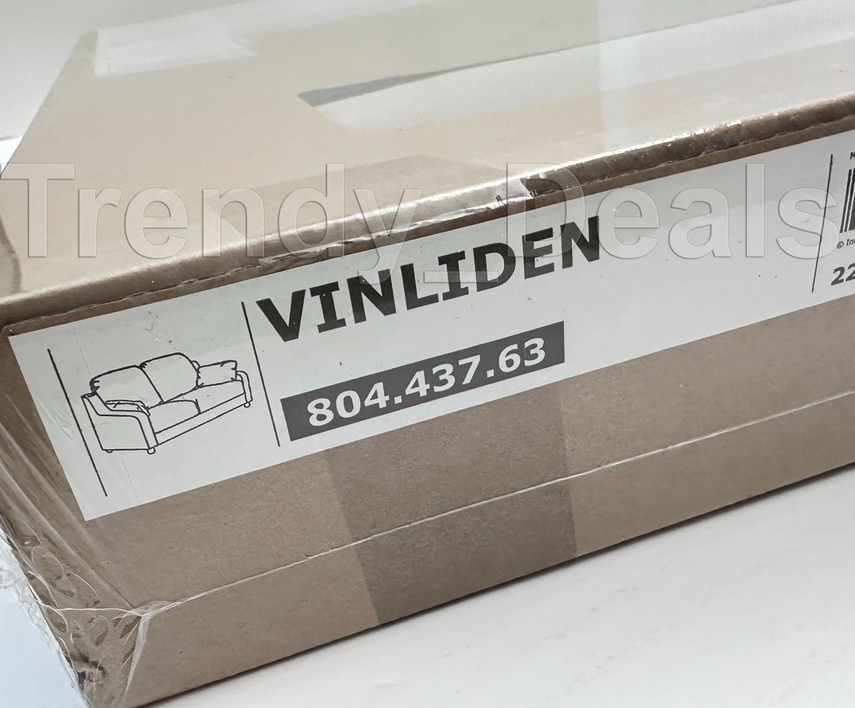 Ikea VINLIDEN Cover for loveseat (2-Seat Sofa), Hakebo beige