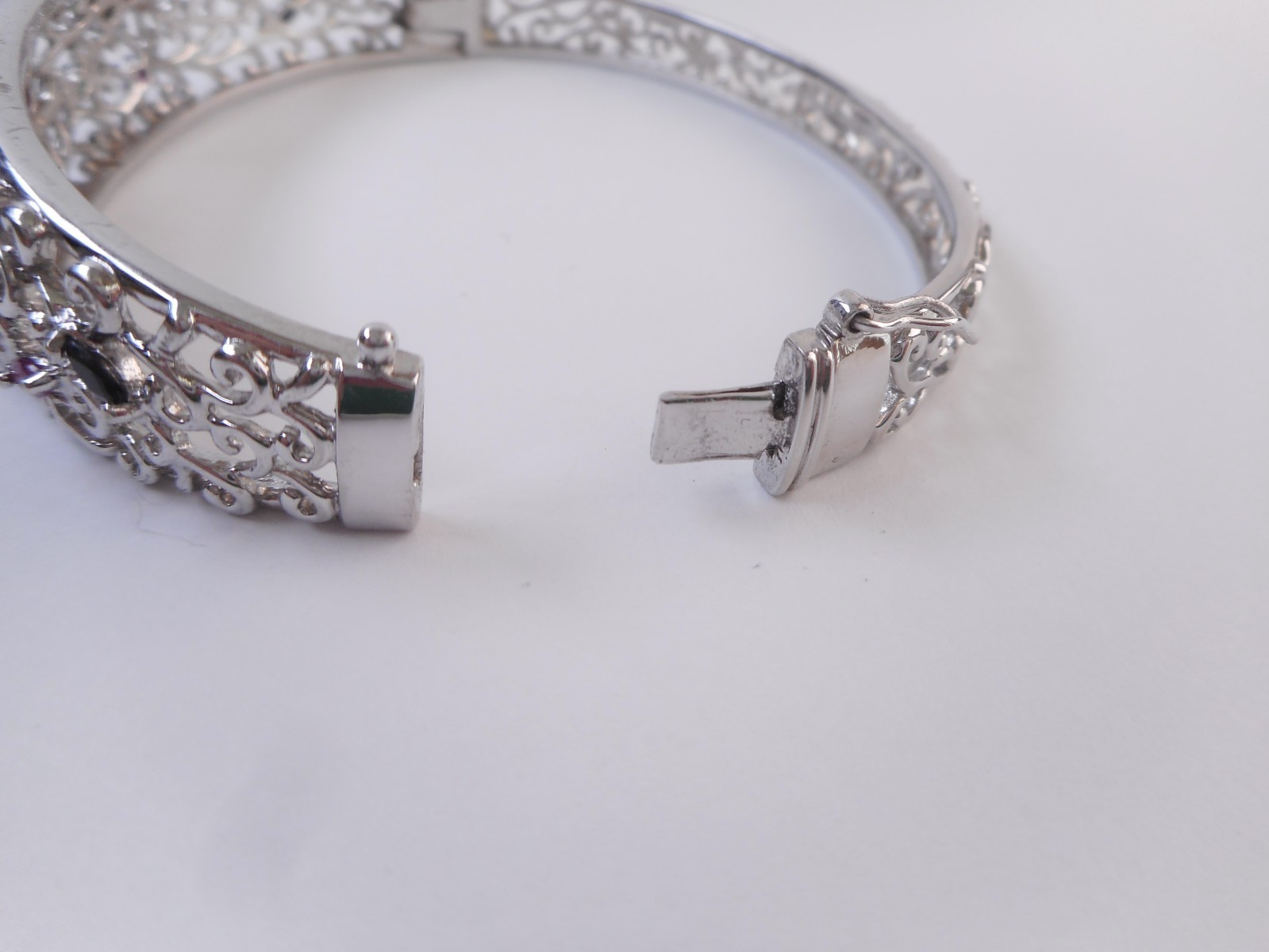 Ross Simons Sterling Silver Flower Ruby Emerald S… - image 11