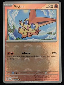 Victini (Poke Ball Pattern) (012/086) SV: Black Bolt Pokemon NM