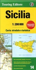 Sicily 14 tci (r) wp: TCI.R14: No. 14 (Regional Road Map) by TCI Sheet map Book