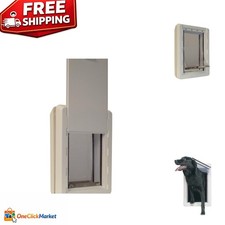 Perfect Pet All-Weather Energy Efficient Extra Large Dog Door, Easy Installation