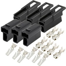 3-Pack 2-PIN Metri-Pack 56 Series 2-Conductor Connector 2-Pin 14-16 GA 