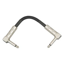 Hot Wires Instrument/Guitar Cable - Right Angle to Right Angle - 6 Inches