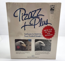 Pizazz Plus Software To Improve Printed Images 4.0 NOS Sealed Marks SEE READ 