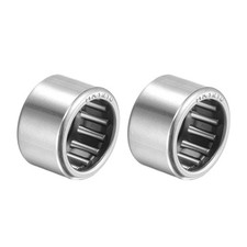 2pcs HK1210 Needle Roller Bearings 12mmx16mmx10mm Chrome Steel Open End