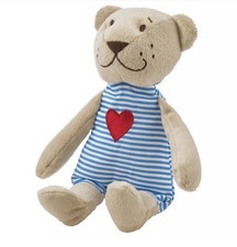 Lot of 12 NEW Plush Teddy Bears with Tags 8 Inch Brown with Red Heart