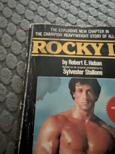 Rocky III Robert E. Hoban Sylvester Stallone 1982 First Edition Paperback Y - Imagen 2 de 9