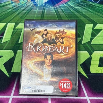 Inkheart DVD Movie Brendan Fraser Paul Bettany Helen Mirren Family Fantasy