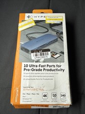 Hyper HyperDrive Next 6 Port USB-C Hub Adapter Travel Dock