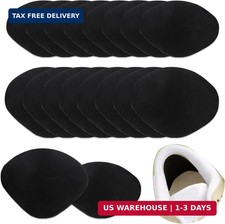 Shoe Heel Repair, 16Pcs Shoe Patches for Holes, Black Self-Adhesive Shoes Hole R