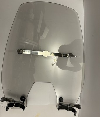Harley Davidson Quick Detach Windshield Smoked 18'' Detachable Quick Release