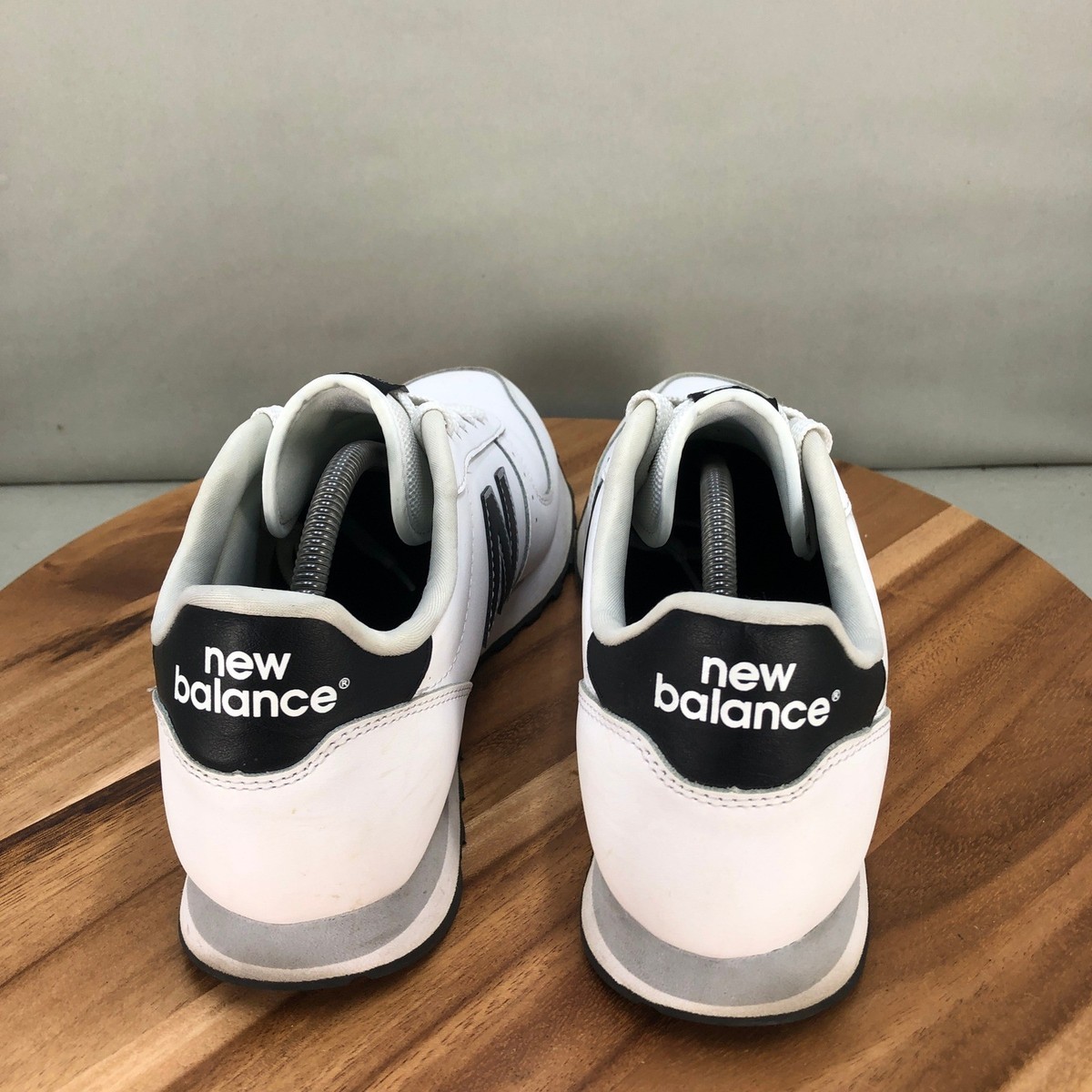 New Balance 311 Mens White Black Leather Retro Classic  display picture 1