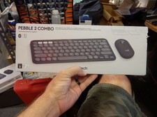 NEW Logitech Pebble 2 Combo Portable Wireless...