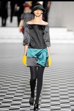 Marc Jacobs Fall 2008 Runway Silk Mini Dress
