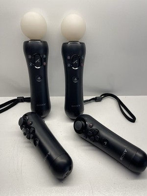 Sony PlayStation Motion Controllers Bundle 2 Motion 2 Navigation Remotes