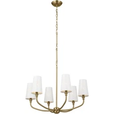 Kichler Lighting 52508BNB Adeena Chandelier Brushed Natural Brass