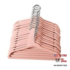 Baby Hangers, Childrens Hanger Kids Coat Hangers with Ultra 15 Pack Light Pink