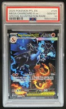 2025 Pokemon PFL Mega Charizard X ex Special Illustration Rare #125/094 PSA 10
