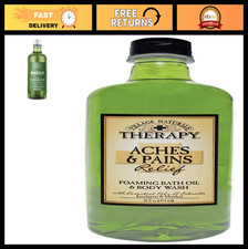 Therapeutic Foaming Bath Oil for Aches  Pains Relief, 16 oz - Relax  Soothe