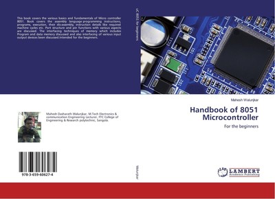 Handbook of 8051 Microcontroller | For the beginners | Mahesh Walunjkar | Buch