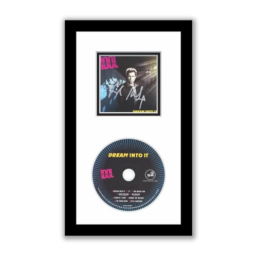 Billy Idol Autographed Signed Framed CD Dream Into It ACOA