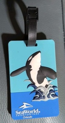 Sea World Dolphin Luggage Tags - Killer whale 