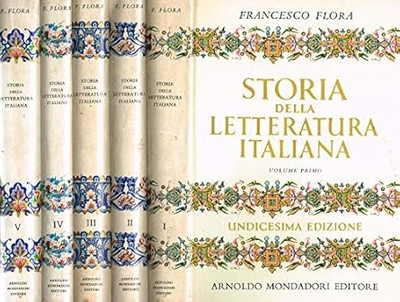 Geschichte der italienischen Literatur 5voll.. I-vom Mittelalter bis Ende de