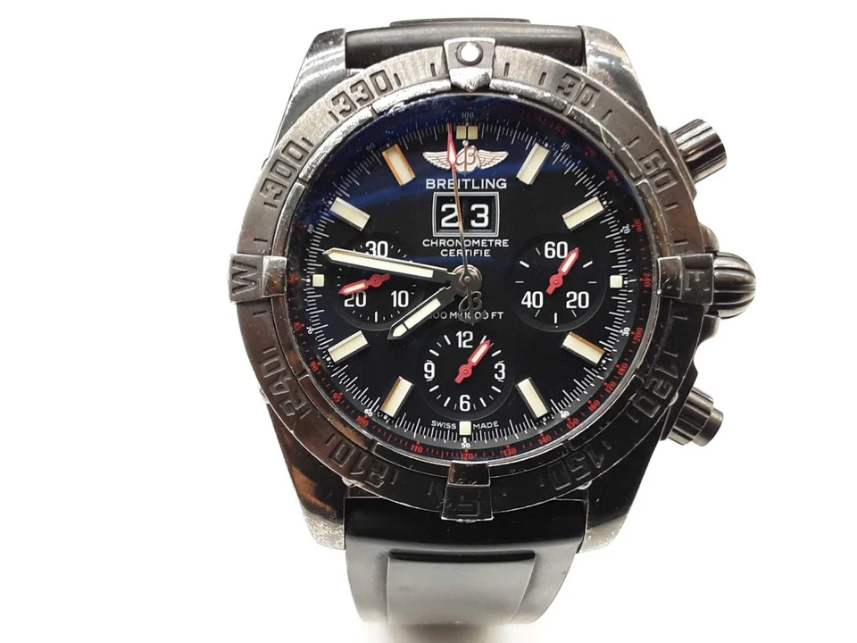 Breitling M44359 44 Blackbird Chronographe Steel Automatic Watch Do1224wxzxde