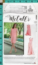 "Misses'/Miss Petite Dress wi/Bust Cup Adjustments" ©2022 McCall's M8053 8-16