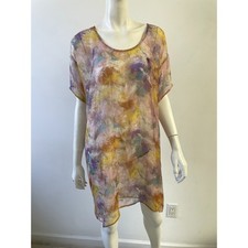 Zimmermann Silk Sheer Dress/ Beach Cover Up