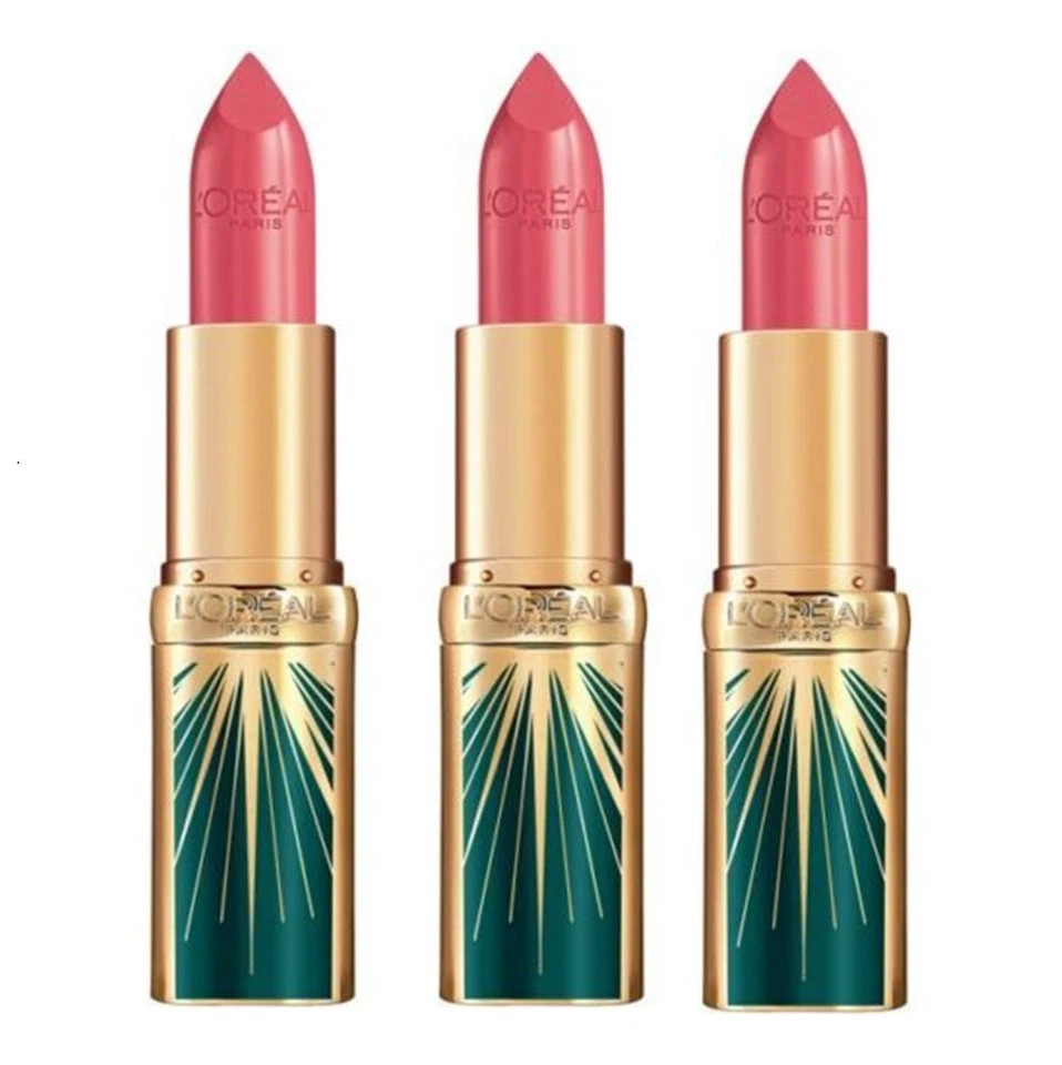 Pack of 3 L'Oreal Paris Color Riche Rue Royale Lipstick, Cheers in Paris 02 - Image 3 of 4