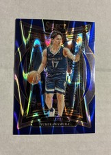 2024-25 Panini Select Concourse Yuki Kawamura #76 Blue Tectonic Prizm /99 (RC)