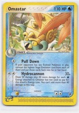 OMASTAR 19/100 RARE SANDSTORM POKEMON on eBay