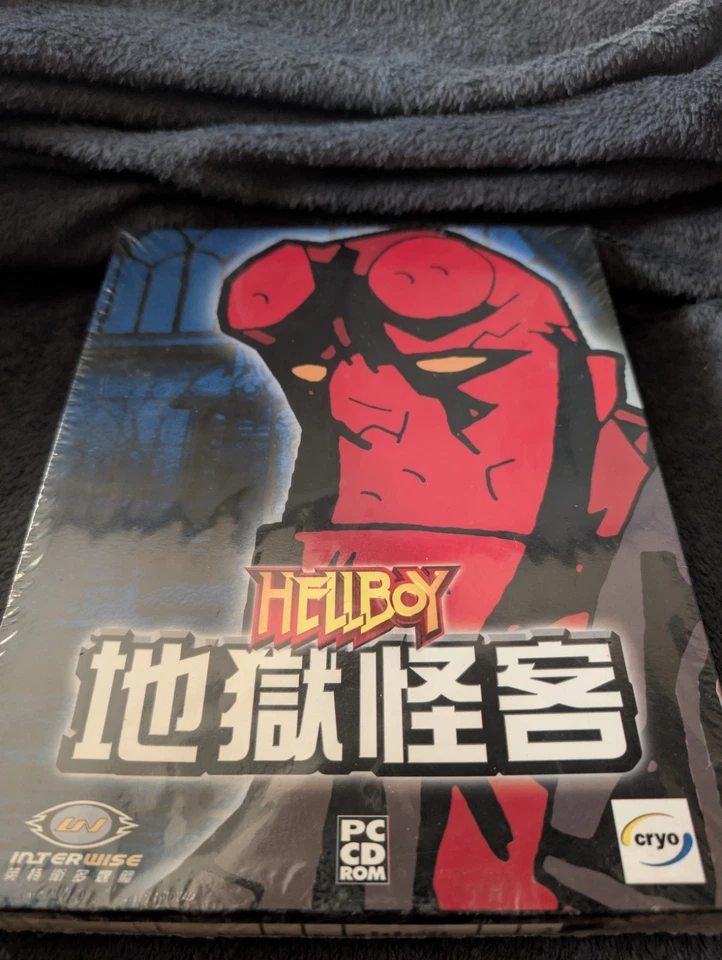 Hellboy PC Windows Big Box Chinese Taiwan Exclusive Cover NEW SEALED RARE BOX - Bild 2 von 4