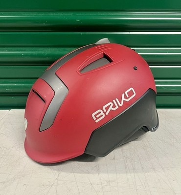 BRIKO MONGIBELLO Winter Sports Snowboarding Helmet 56cm 2016 Gray/Red NWD