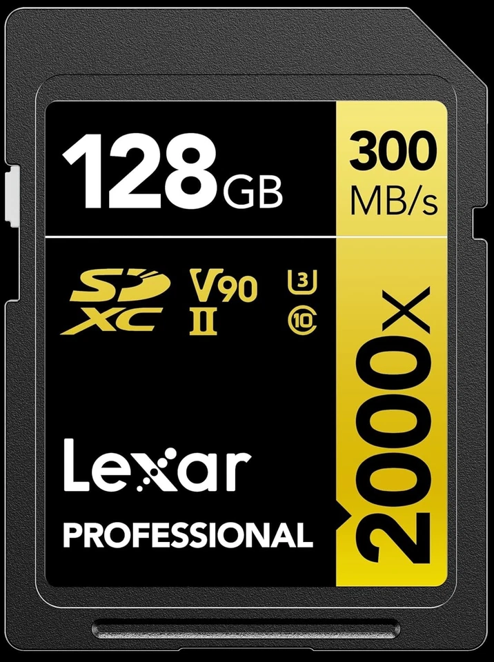 128GB SD Card for Cinema-Quality Video Cameras - U3, 300MB/s - Image 3 of 4