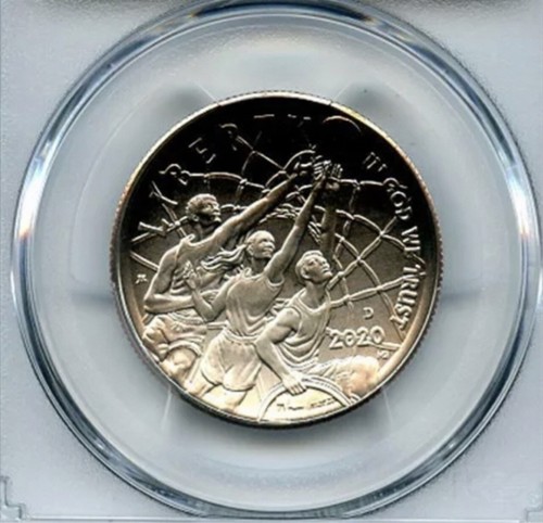 RARE POP-10 IN THE WORLD Clyde Drexler FDOI 2020 D MS70 HOF PCGS 50c - Picture 3 of 7