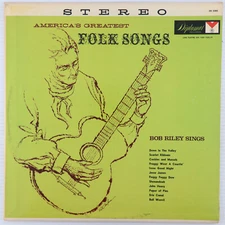 Bob Riley – America's Greatest Folk Songs - Stereo LP Diplomat Records DS-2265