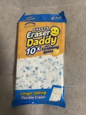 Scrub Daddy Eraser Sheets - Eraser Daddy 10x Sheets - 6 count