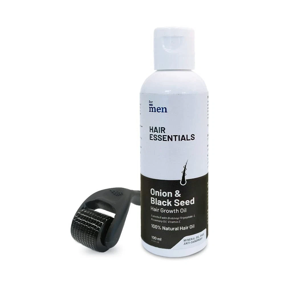 ForMen Hair Growth Oil with Growth Activator | Onion Oil & Black Seed Oil 100ml
Opens in a new windo